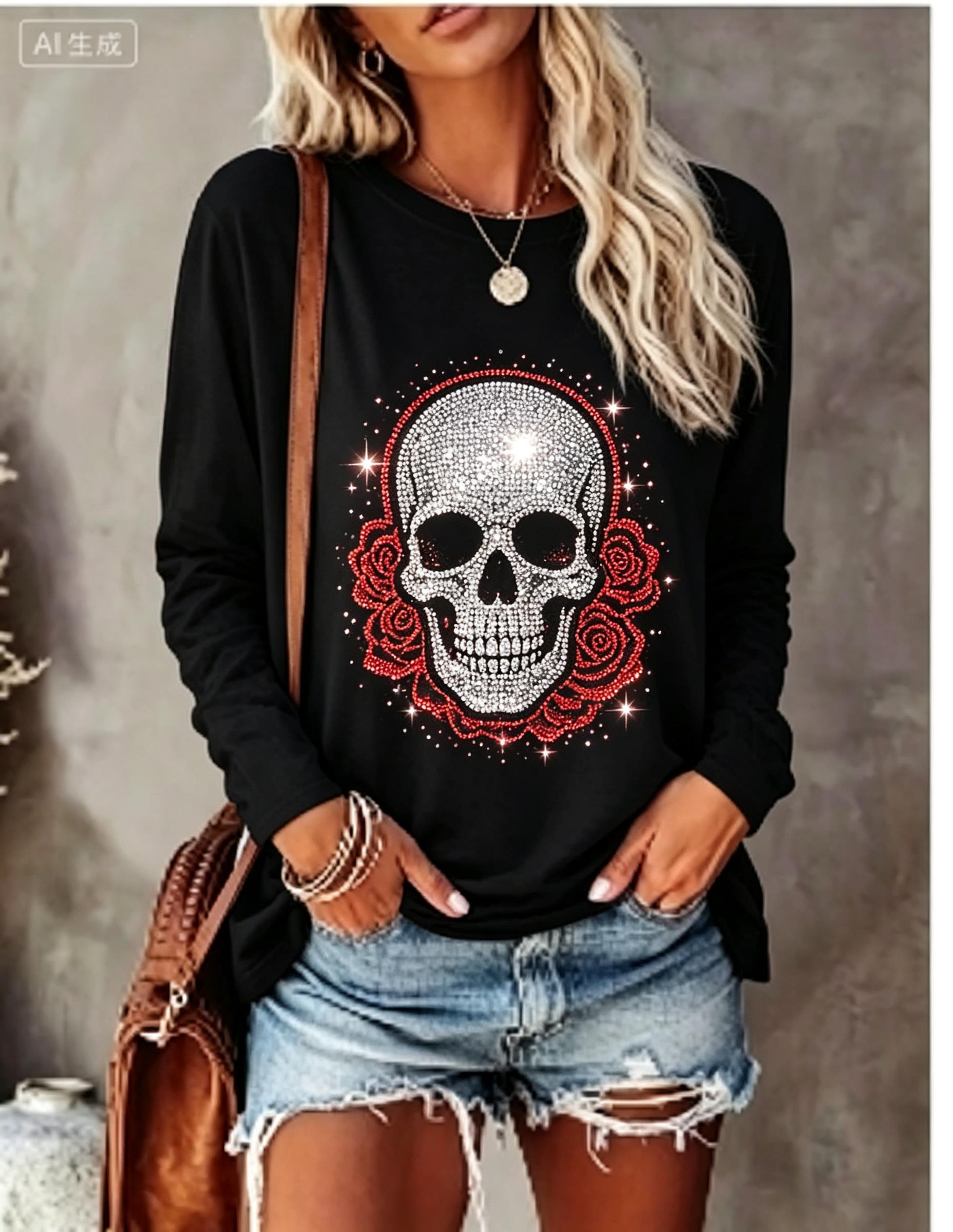 Kadın Uzun Kollu Tişört Simüle - T-Shirts incelemesi ve fiyatı
