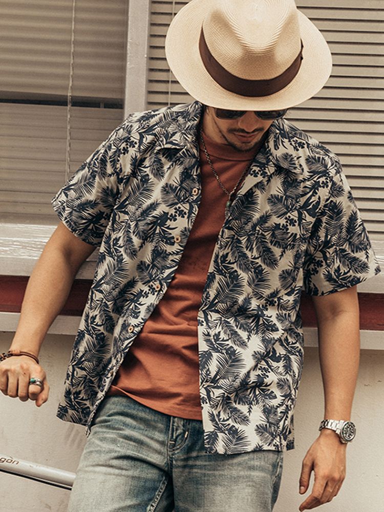 Modaya Uygun Hawaii Gömleği Er - Vintage Hawaiian Floral Shirt incelemesi ve fiyatı