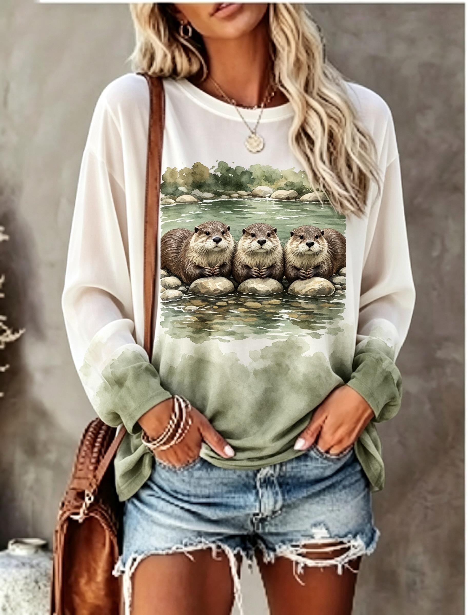Kadın Uzun Kollu Tişört, Sevim - T-Shirts incelemesi ve fiyatı